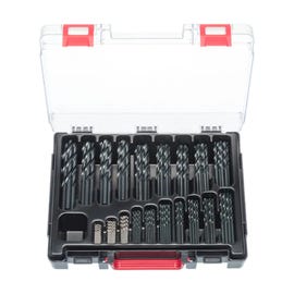 1-10mm (150 pcs) TiN Coated HSS Bulk Assortment Drill Set (Atorn)
