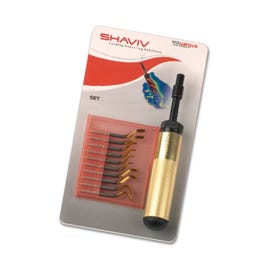 SHAVIV Standard Duty Golden Flex Set B Deburring Set (Vargus)