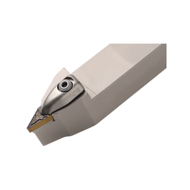 DVVNN Standard Turning Tool Holder 72.5 Degree Tool Approach, Double Clamp, for VNMG inserts - DVVNN Series (Korloy)