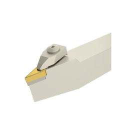 DVVNN Standard Turning Tool Holder 72.5 Degree Tool Approach, Double Clamp, for VNMG inserts - DVVNN Series (Teknik)