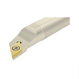 SD-CR/L Steel Shank Boring Bar, for DCMT Inserts, 62.5° Approach, Screw On Clamp (Teknik)
