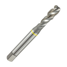 Metric Coarse HSSE Spiral Flute Bright Finish Tap-Star Non-Ferrous/Aluminium Machine Tap (6H Tolerance) - SVQOM Series (Korloy)